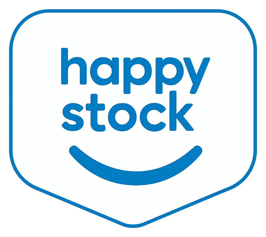 Logotipo original de Happy Stock